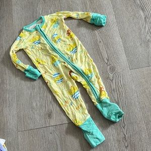 Little sleepies Easter onesie 3-6mo